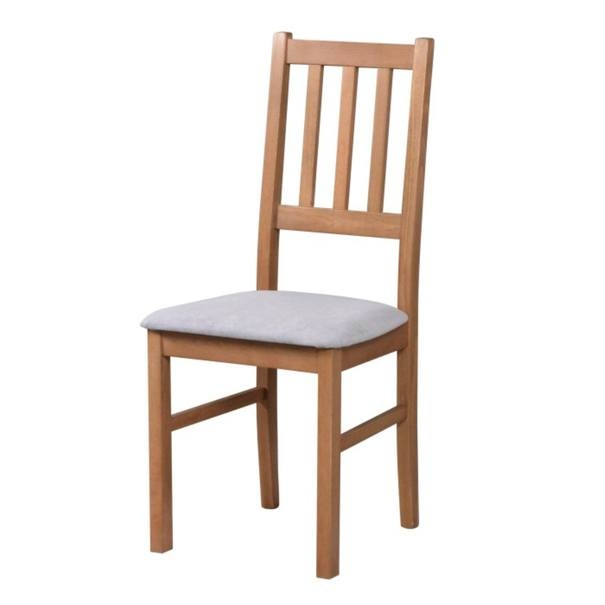 Jídelní židle BOLS 4 dub stirling/šedá