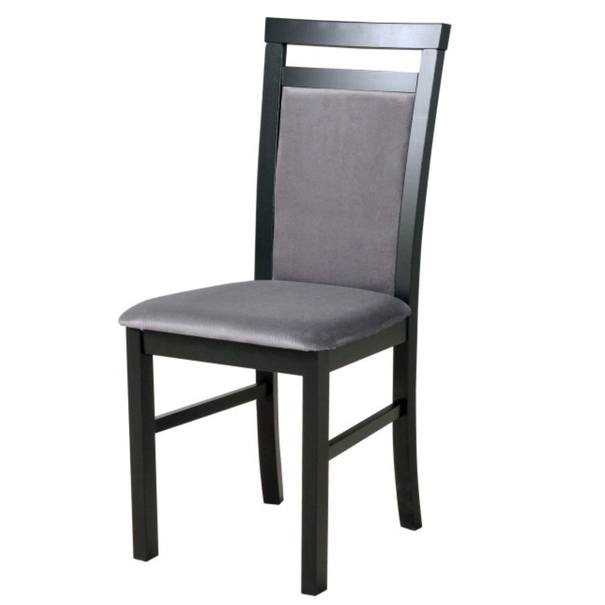Jídelní židle MILAN 5 černá/antracit