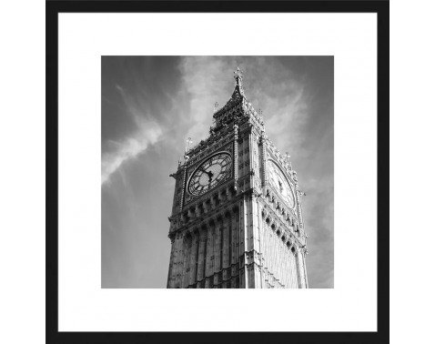 Rámovaný obraz Big Ben 40x40 cm