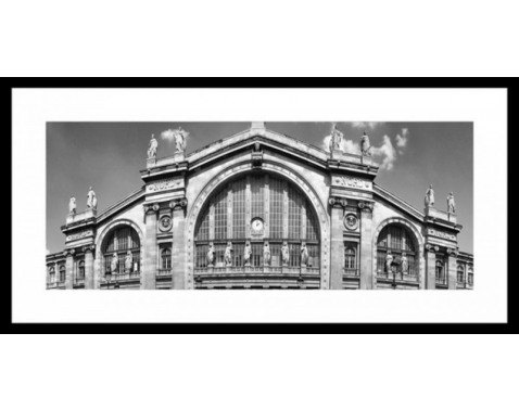 Rámovaný obraz Gare du Nord 80x40 cm