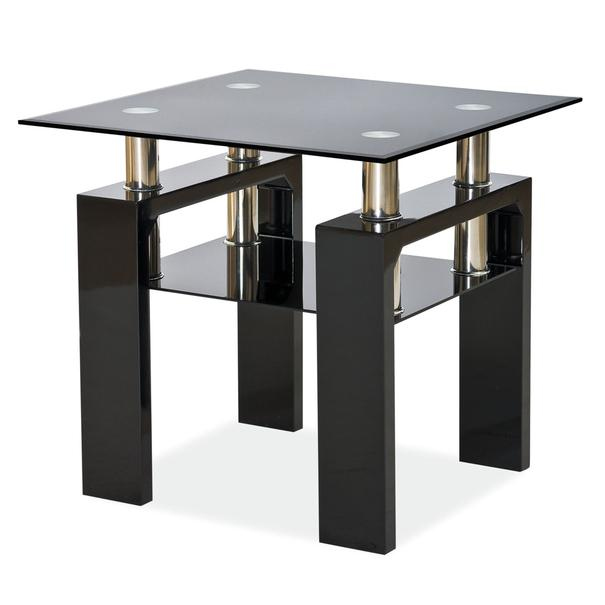 Přístavný stolek LASO černá