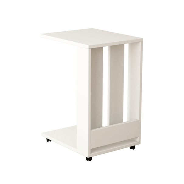 Přístavný stolek EDI bílá