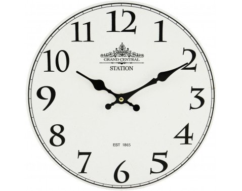 Nástěnné hodiny Grand Central Station 30 cm