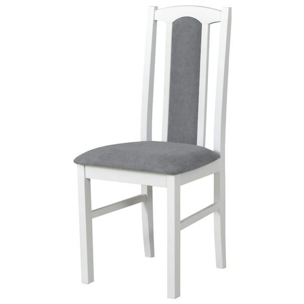 Jídelní židle BOLS 7 bílá/světle šedá