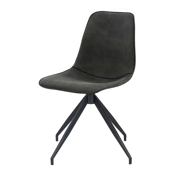 Jídelní židle MANOCU 2 šedá/černá