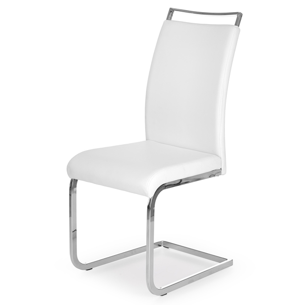 Jídelní židle SCK-250 bílá/chrom