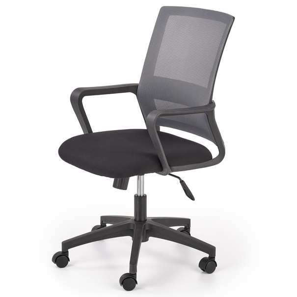 Kancelářská židle MOERU černá/šedá