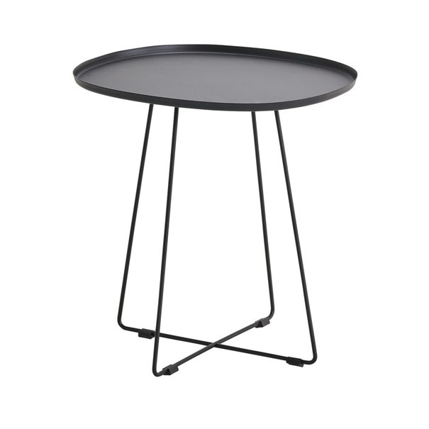Přístavný stolek PERSES černá