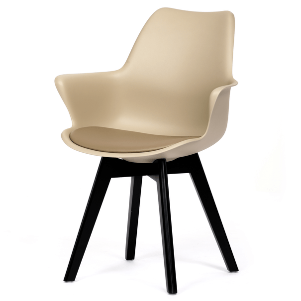 Jídelní židle KATRINA II cappuccino/černá